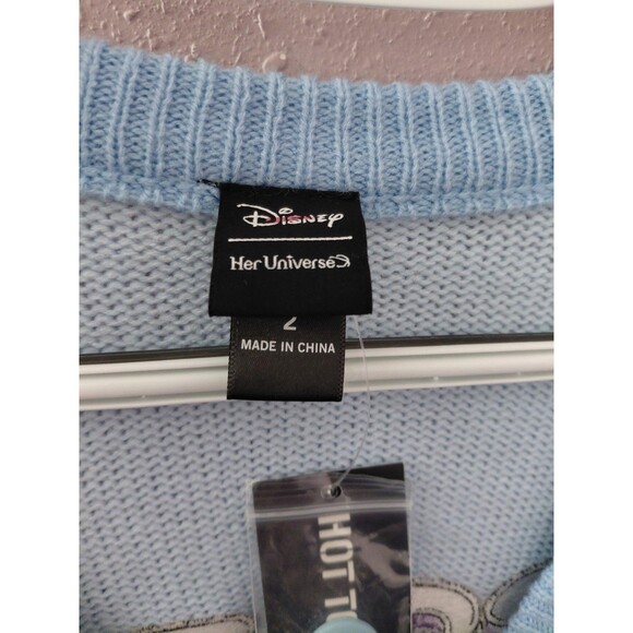 Her Universe Disney Lilo & Stitch "Stay Weird" Cardigan Size 2(18-20) NWF - Picture 5 of 8